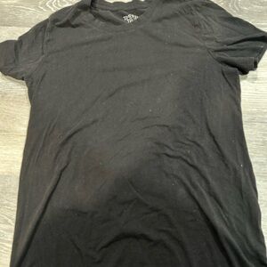 Time and Tru Women's Classic Black Tee